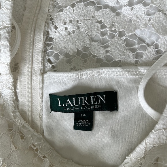 Ralph Lauren Lace Cocktail Dress - Picture 8 of 8